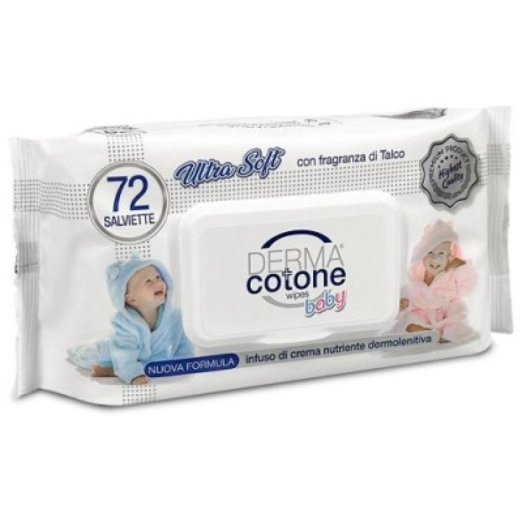 Da.Ma. Distribuzione Baby Salviettine Infuso Crema, 72 Pezzi