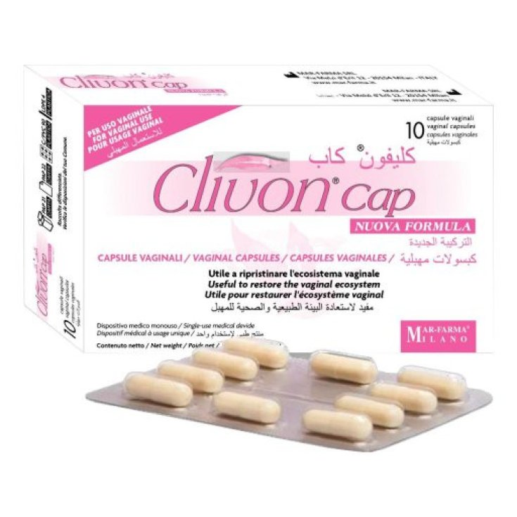 Clivon Cap Nuova Formula 10 Capsule Vaginali