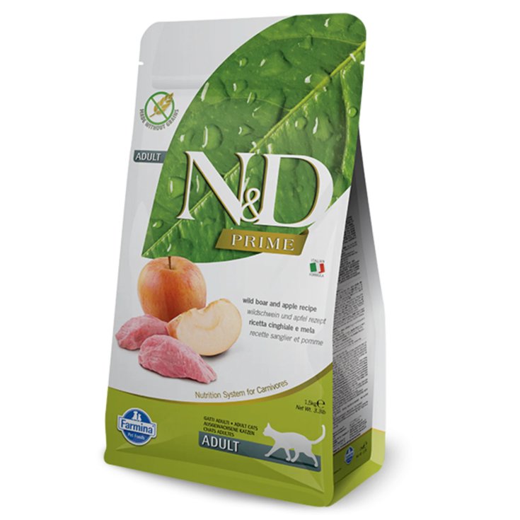Farmina N&D Prime Adult Cinghiale e Mela Gatto 80g