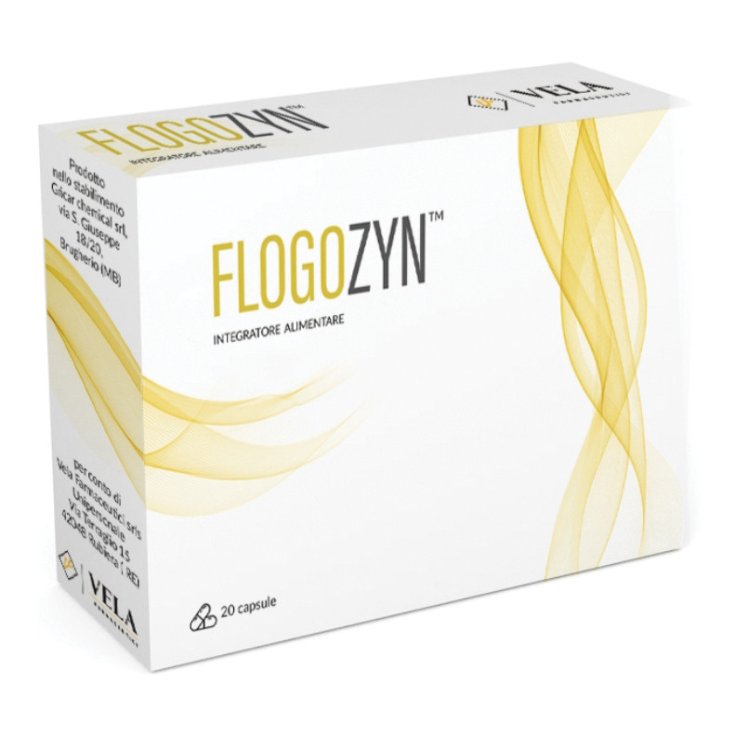 Vela Farmaceutici Flogozyn Duo, 10 Bustine - Integratore senza Glutine