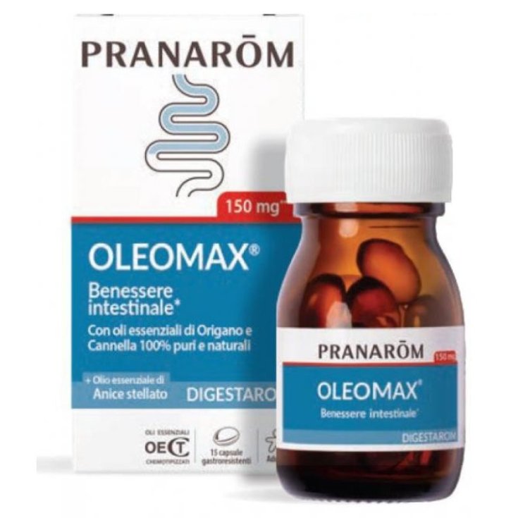Pranarom Oleomax Benessere Intestinale - 15 Capsule
