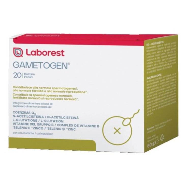 Gametogen Integratore Alimentare Coenzima Q10 e Vitamine