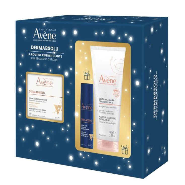 Avene Cofanetto Dermabsolu Crema Giorno, Notte con Gel Micellare