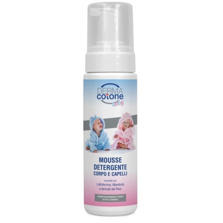 Dermacotone Baby Mousse Detergente Corpo e Capelli 250 ml