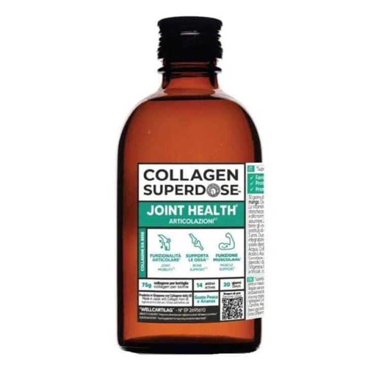 Minerva Research Labs Collagen Superdose Joint Health Integratore Articolazioni Liquido