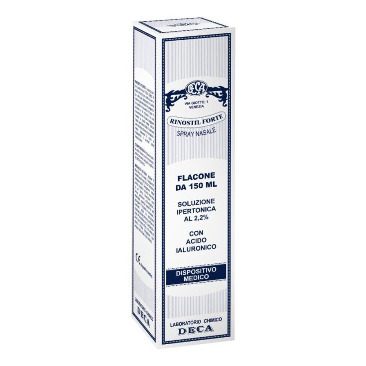 Deca Laboratorio Rinostil Forte Spray Nasale con Acido Ialuronico, 150ml