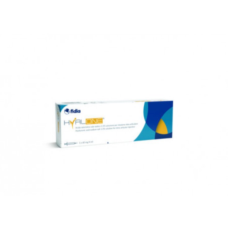 Fidia Farmaceutici Hyalone Intra-Art 60mg/4ml Siringa per Iniezione Intra-articolare Fidia Farmaceutici Hyalone Intra-Art 60mg/4ml Siringa per Iniezione Intra-articolare