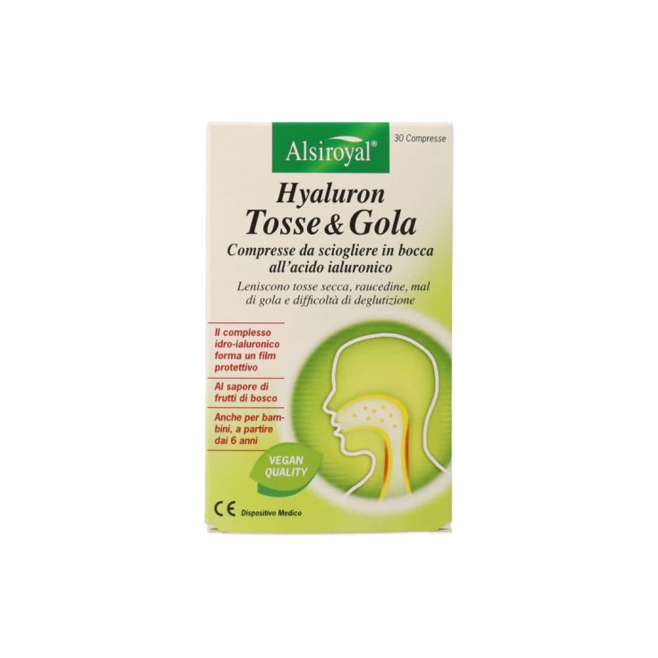 Dott.c.cagnola Srl Hyaluron Tosse & Gola Compresse