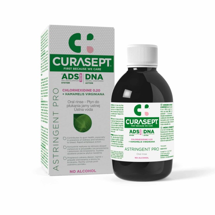 Curasept Collutorio Astringente ADS DNA 200 ml