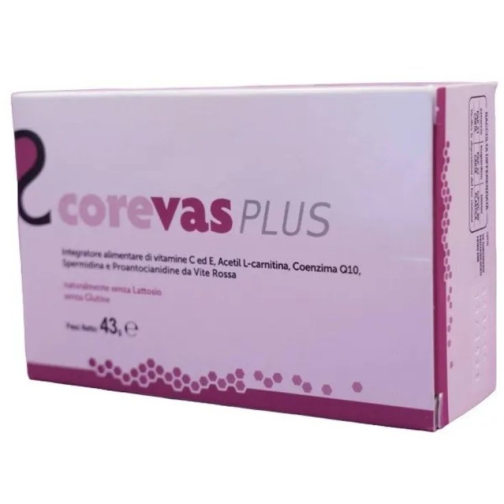 Corevas Plus Integratore Benessere Cardiovascolare - 30 Compresse