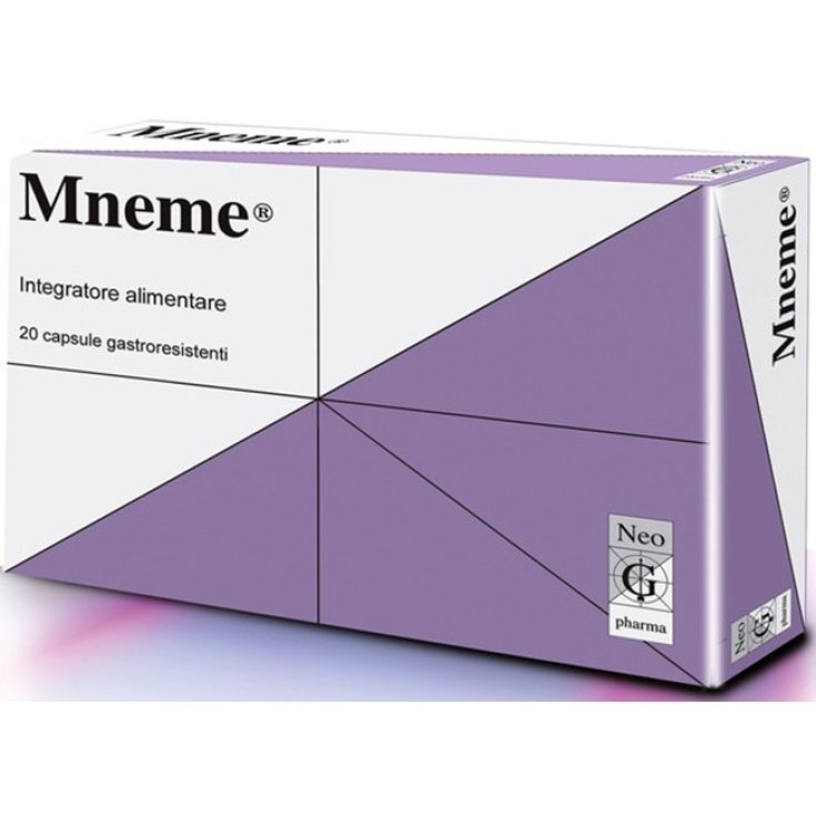 Neo G Pharma Mneme Focus Integratore Alimentare per Memoria 20 Stick Limone