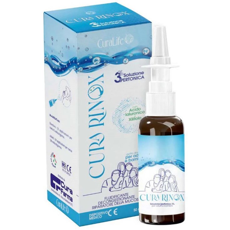 Curalife Curarinox Ipertonica 3% Spray Nasale