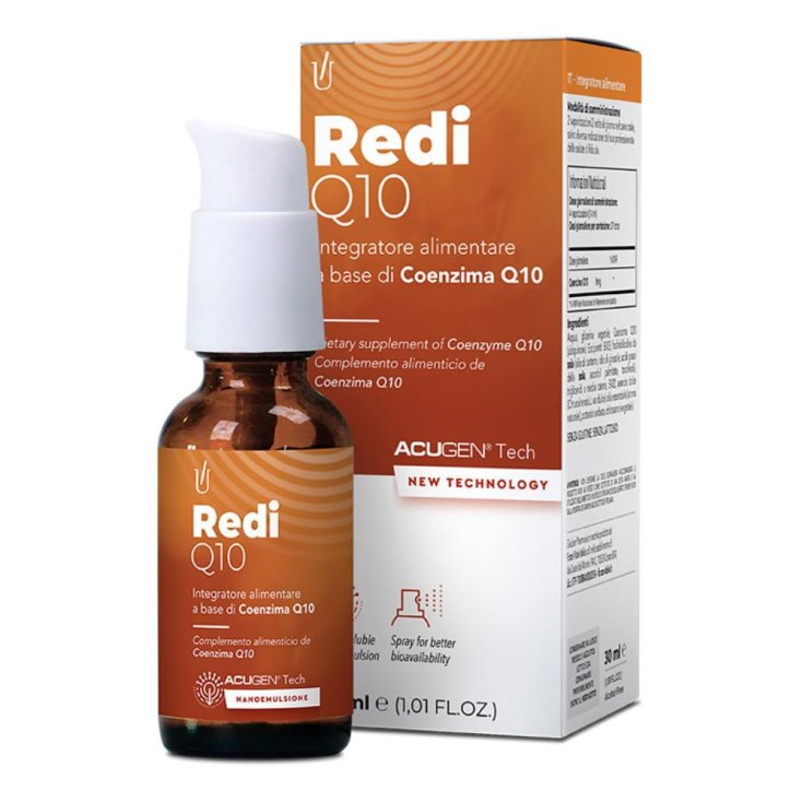 Forza Vitale Italia Redi Q10 Integratore Alimentare Spray, 15ml