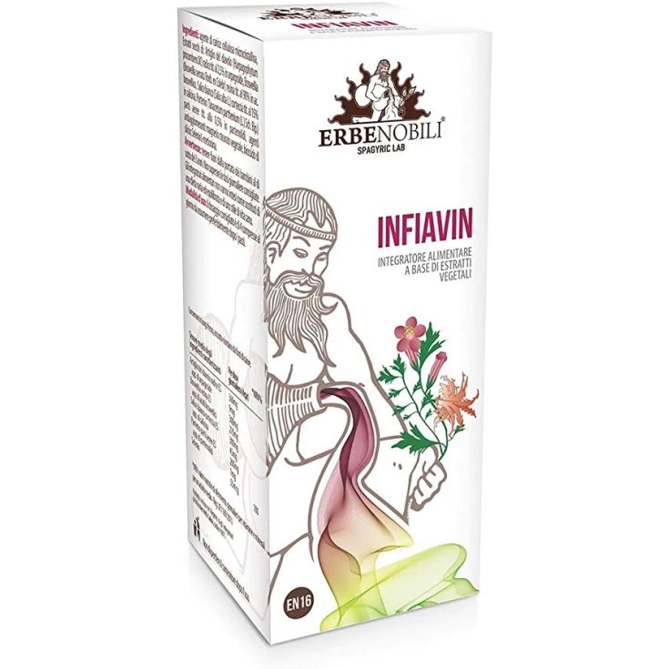 Erbenobili Infiavin Integratore per Muscoli e Ossa 60 Compresse