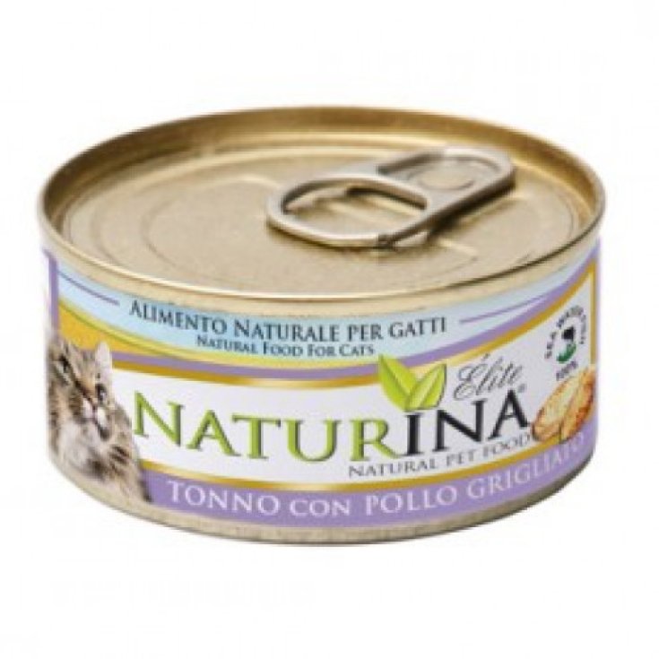 Elite Umido Gatto Tonno e Pollo Grigliato, 70 g