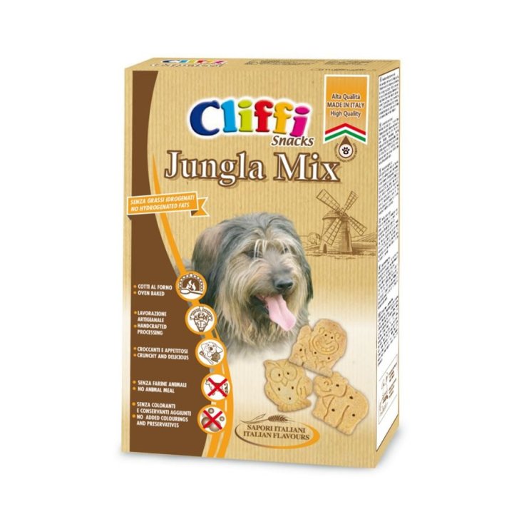 Cliffi Jungla Mix Biscotti per Cani, 400g