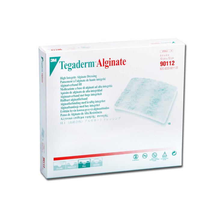3M Tegaderm Medicazione in Alginato di Calcio 10 x 10 cm