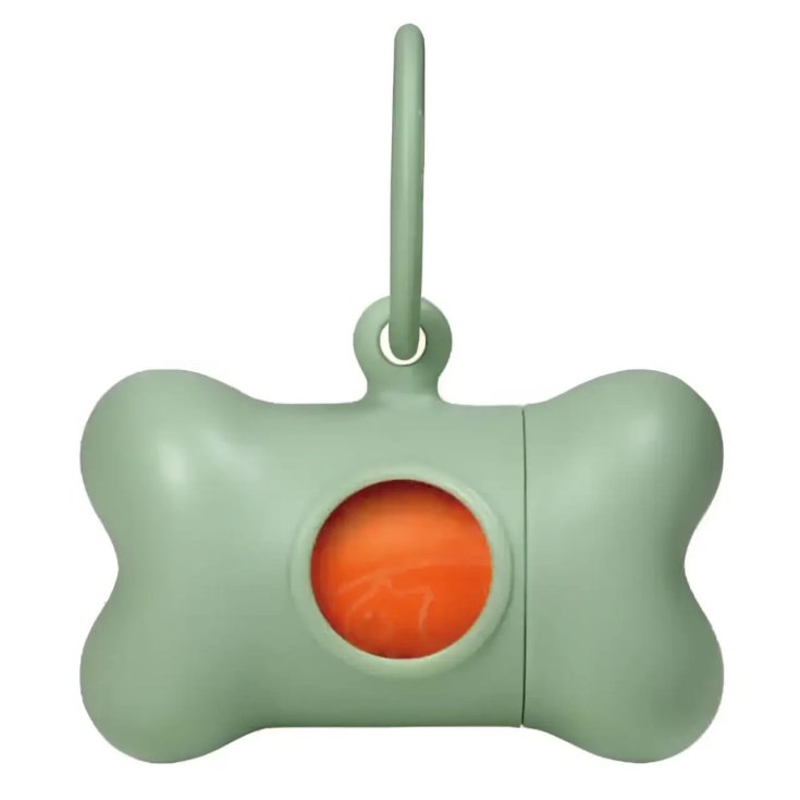 Bon Ton Dispenser Sacchetti Igienici Provencal Verde con 10 Sacchetti