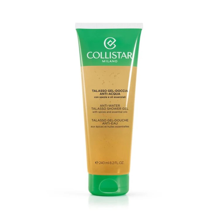 Collistar Talasso Gel Doccia Anti-Acqua con Spezie e Oli Essenziali, 240ml