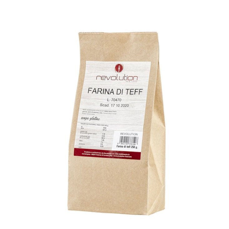 Folea Farina di Teff Bianco 250g Senza Glutine