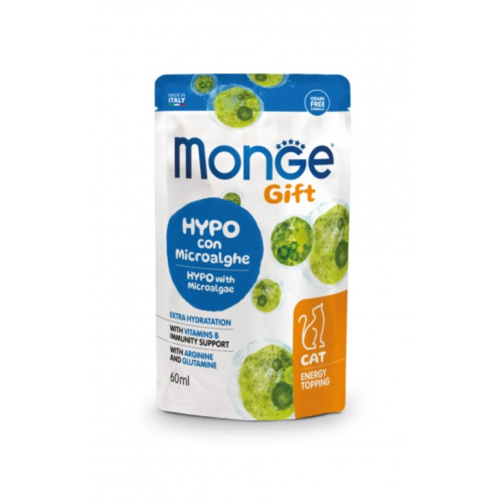 Monge Cat Energy Topping Hypo con Microalghe 60 ml