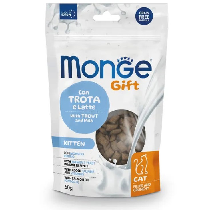 Monge Gift Snack Gattino Trota e Latte 60g