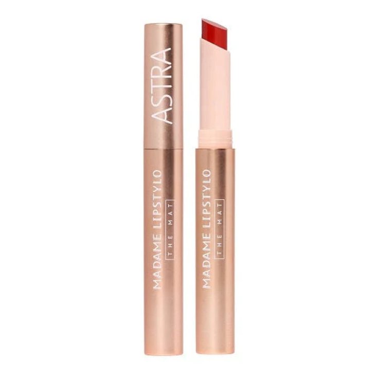 Astra Madame Lipstylo The Mat 06 Red Moulin Rossetto Opaco Vegano