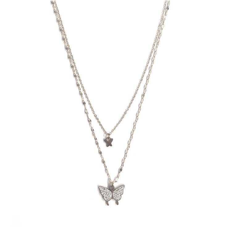 My Lovly Cosmetics Collana Charms Acciaio Ipoallergenico