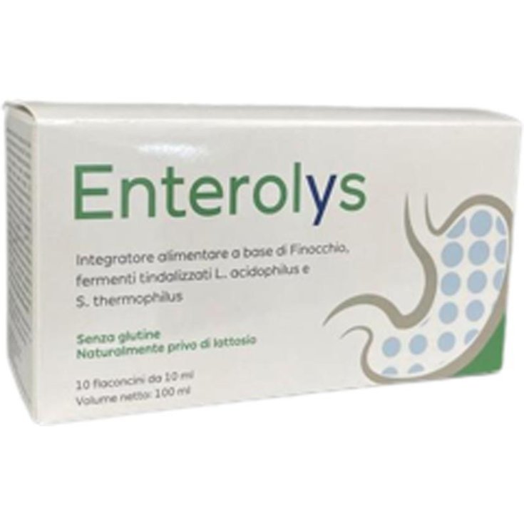 Starlys Pharmaceutical Enterolys, 10 Flaconcini Fermenti Lattici