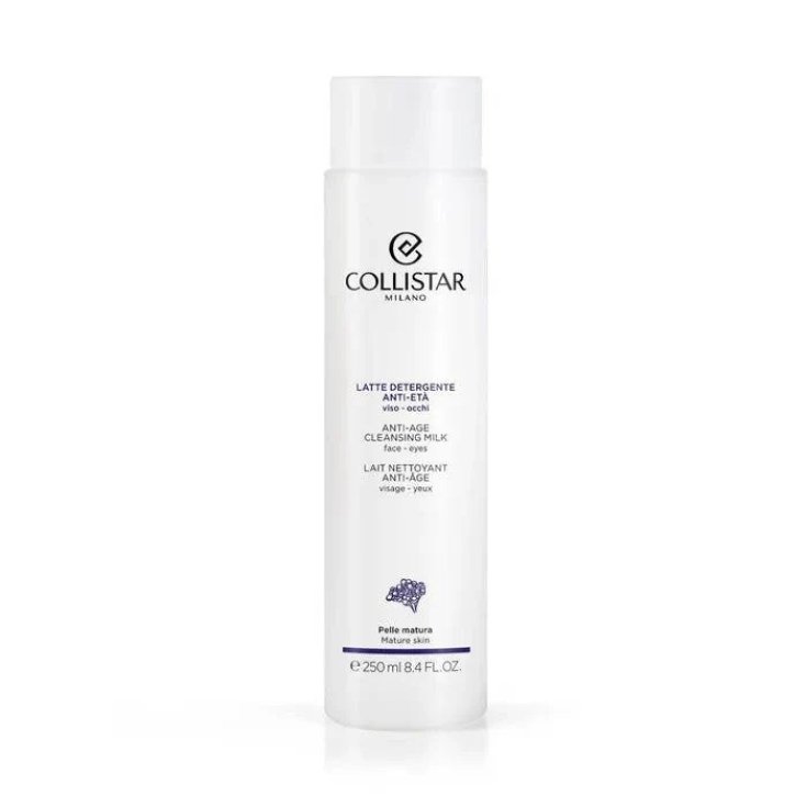 Collistar Latte Detergente Anti-Et&agrave; Viso Occhi, 250 ml