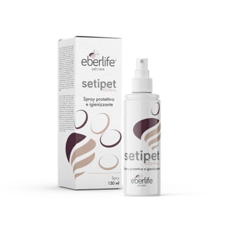 Eberlife Farmaceutici Setipet Clean Spray Igienizzante e Protettivo, 150ml