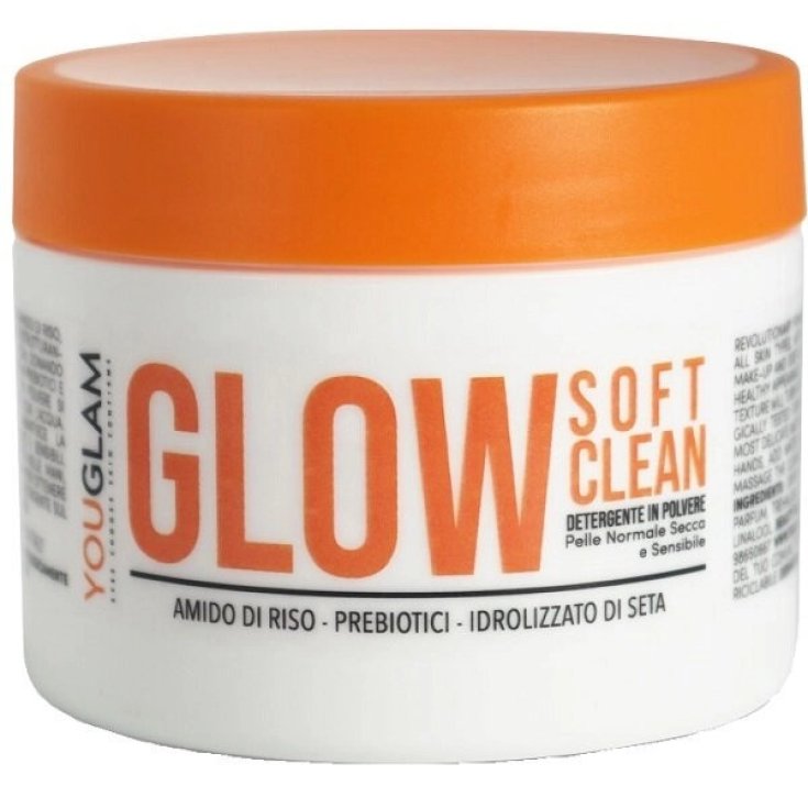 Youglam Glow Soft Clean Detergente Struccante Viso in Polvere, 35g