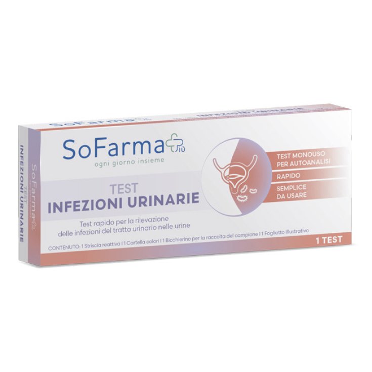 Sofarmapi&ugrave; Test Infezioni Urinarie Autodiagnostico