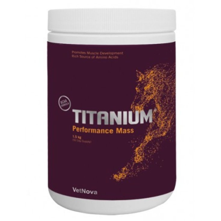 Vetnova Titanium Performance Mass 750g - Integratore per Cavalli
