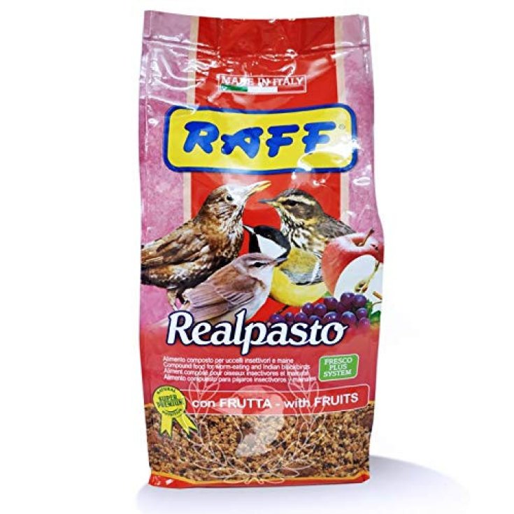 Raff Realpasto Alimento Completo per Uccelli Insettivori e Maine 1KG