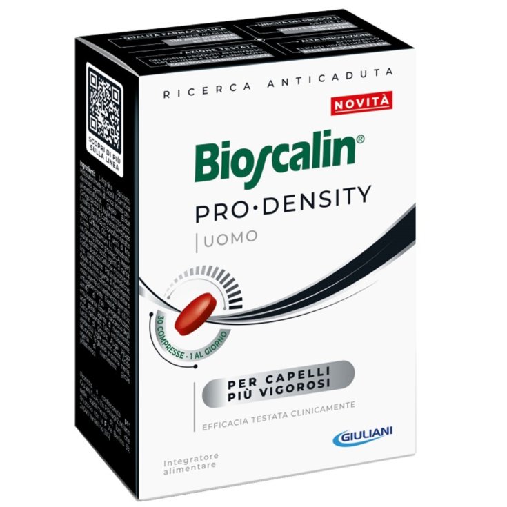 Bioscalin Pro Density Uomo Integratore per Capelli Forti 30 Compresse Bioscalin Pro Density Uomo Integratore per Capelli Forti 30 Compresse