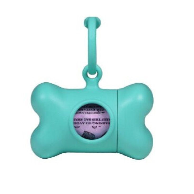 United Pets Bon Ton Nano Classic Acquamarino Porta Sacchetti Igienici