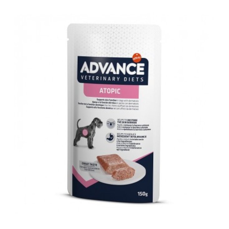 Advance Diet Atopic Cane, Alimento per Cani con Dermatite, 150g