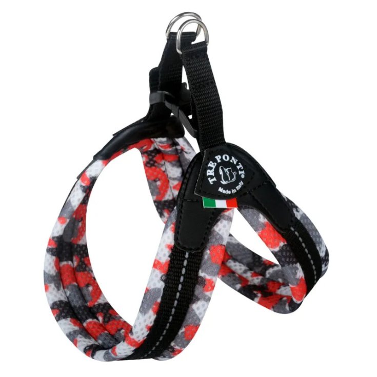 Tre Ponti Easy Fit Rete Click Rosso Camo Taglia 2
