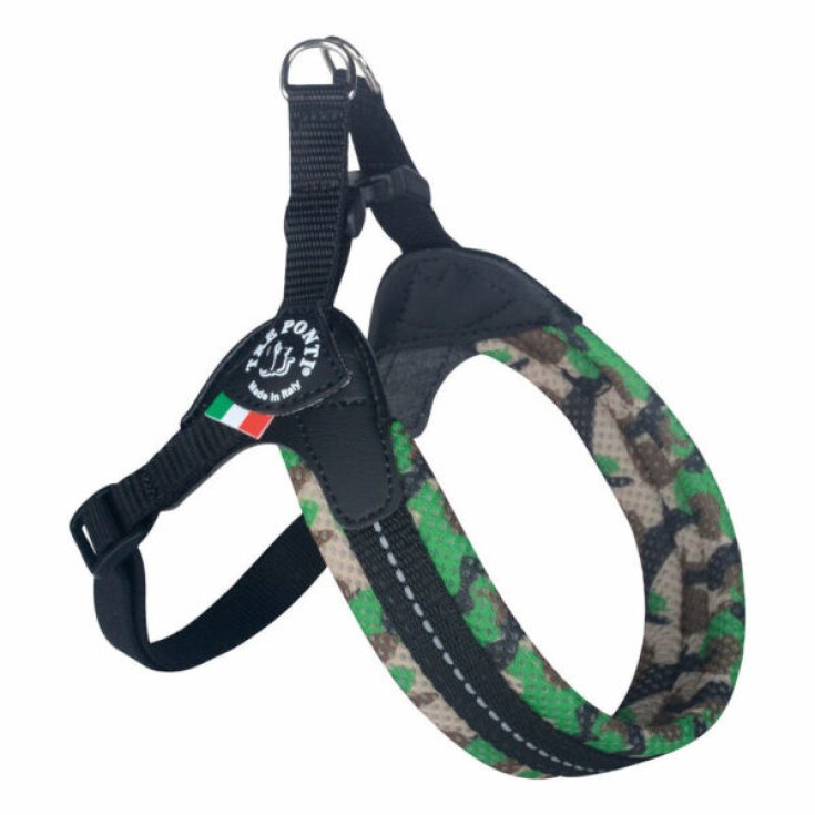 Tre Ponti Rete Sottopancia Regolabile Verde Camo Taglia 3