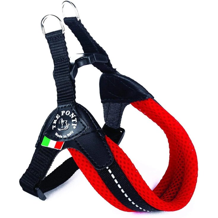 Tre Ponti Rete Sottopancia Regolabile Rosso Camo Taglia 3