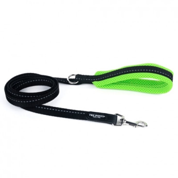 Tre Ponti Guinzaglio Rete Verde Fluo 130cm