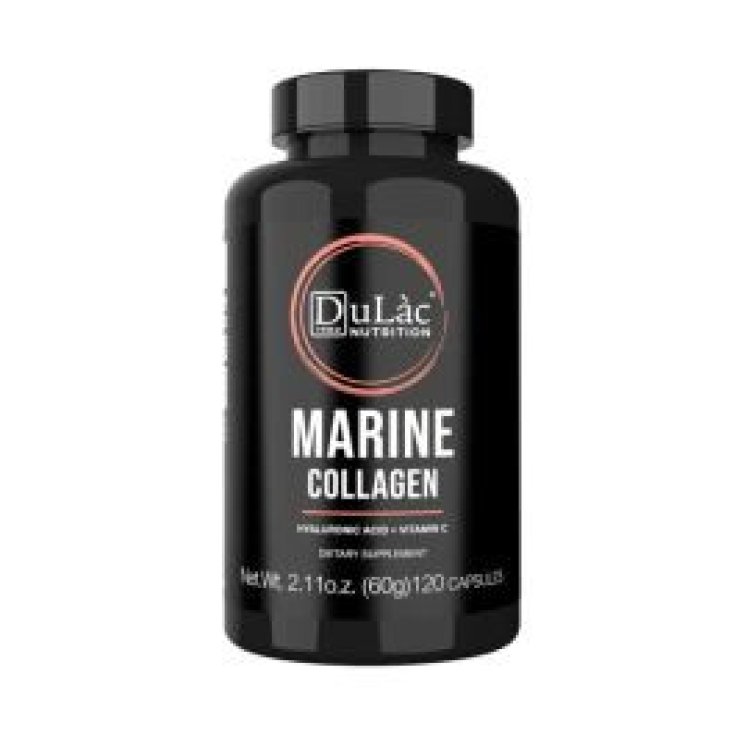 Dulac Nutrition Collagene Marino Integratore per Pelle e Ossa, 180 Capsule