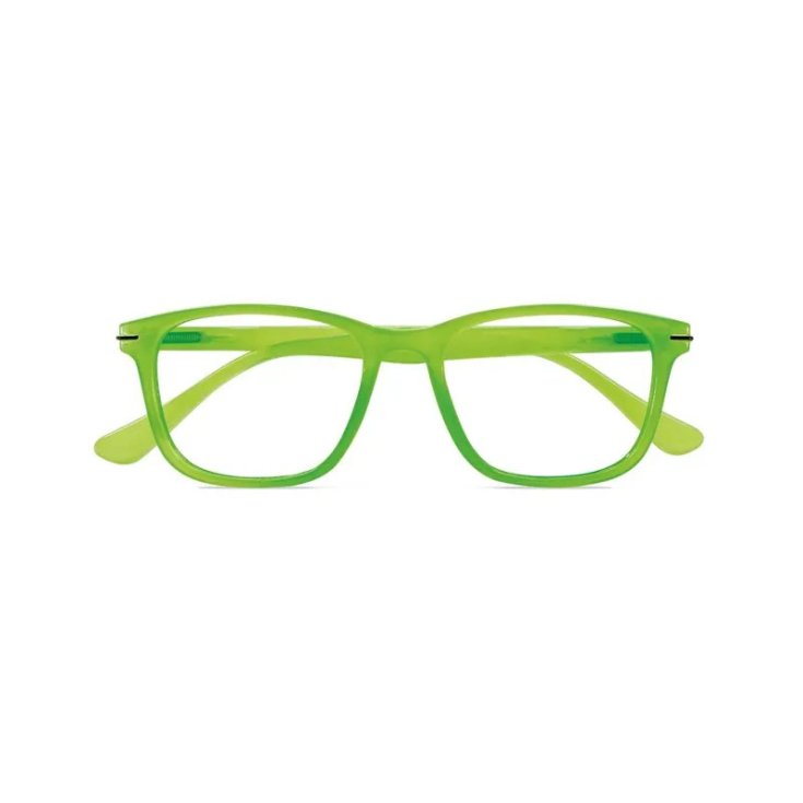 Mast Industria Italiana Occhiali da Lettura Premontati Twins Silver Pop Verde-Fucsia +2.50