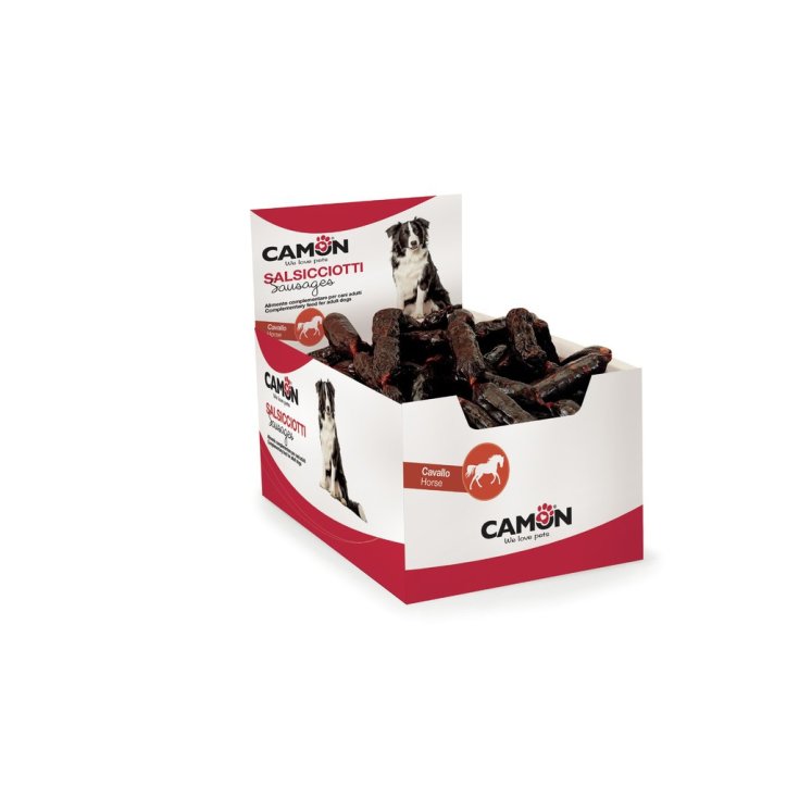 Camon Snack per Cani Horse Jerky 80G, Display da 14