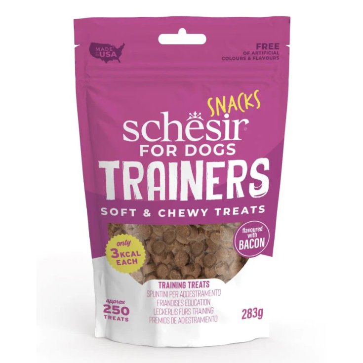 Schesir Snack Training per Cani al Bacon 283 g