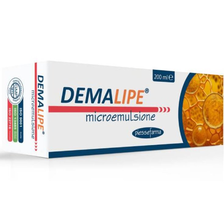 Piessefarma Demalipe Emulsione 200ml Trattamento Dermocosmetico