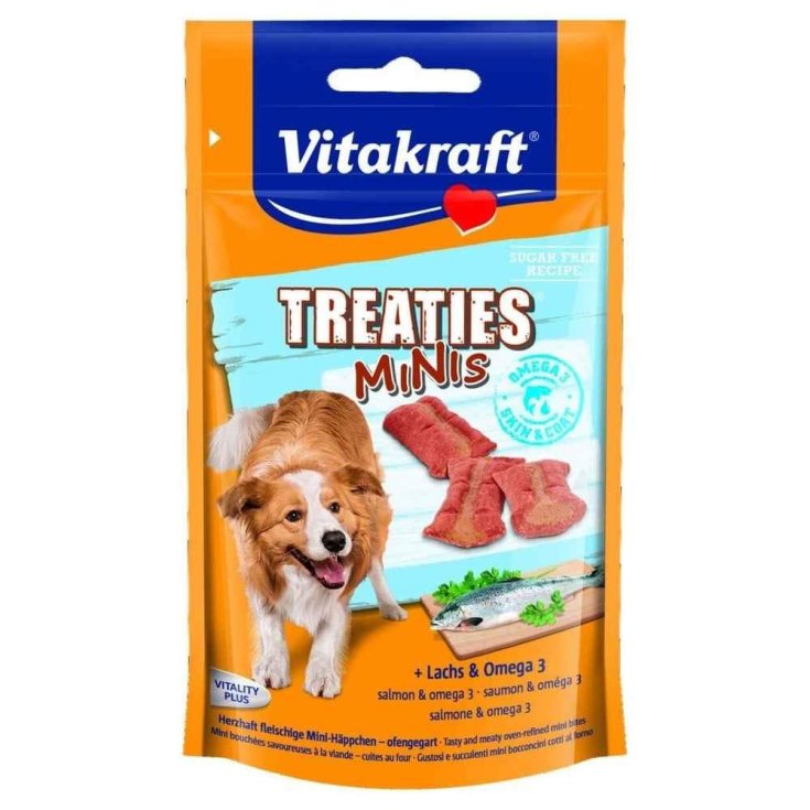 Vitakraft Treaties Mi Salmone e Omega per Gatti
