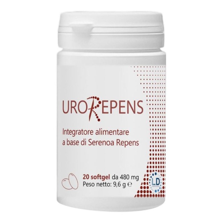 Urorepens Integratore per Prostata e Vie Urinarie 20 Softgel