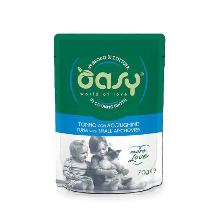 Wonderfood Oasy Tonno e Alici Gatto 70 g